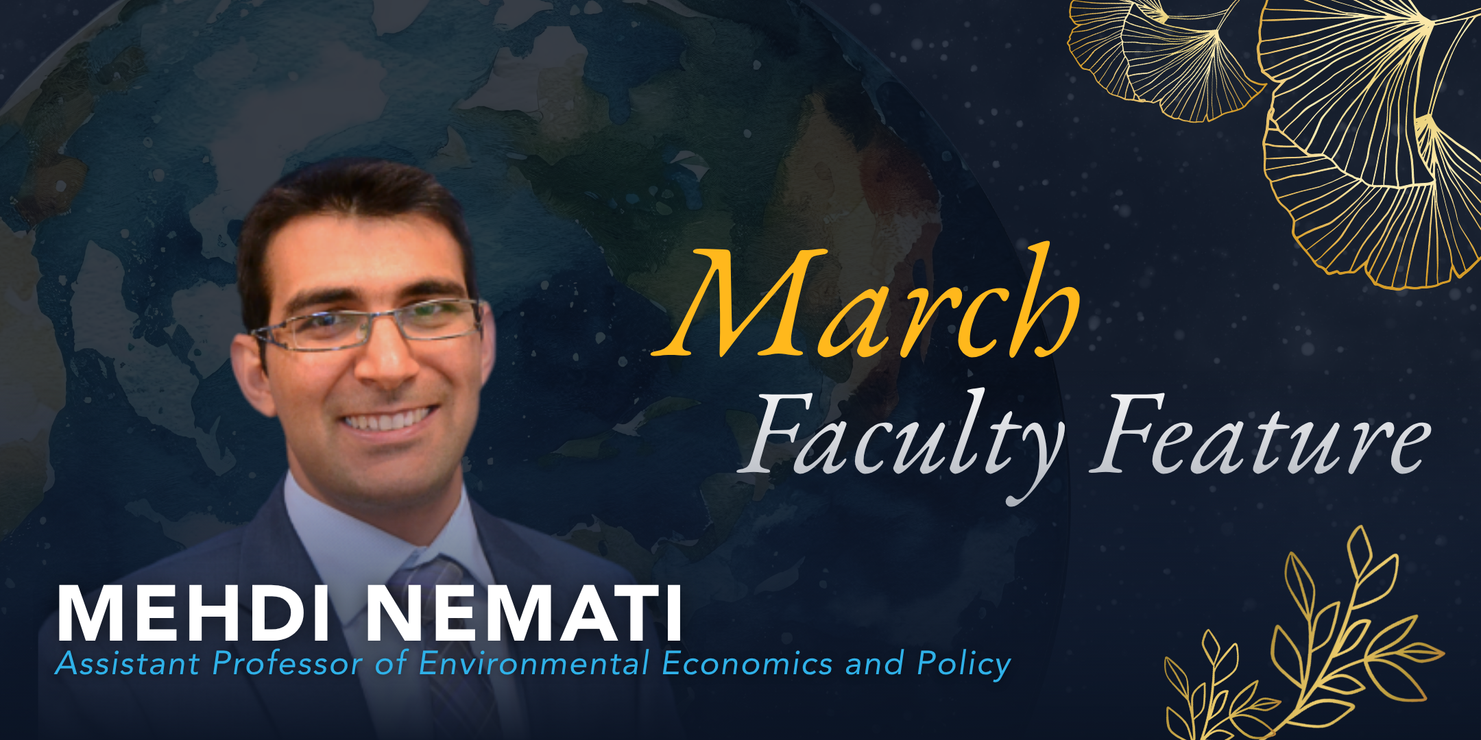 Headshot of Professor Mehdi Nemati