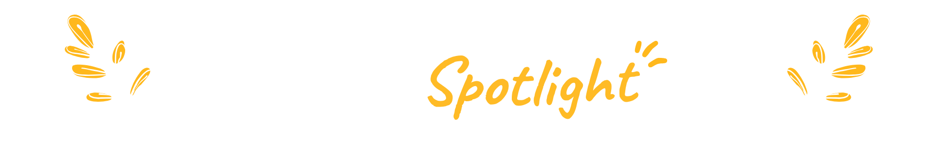 Graphic of Alumni May Spotlight Title