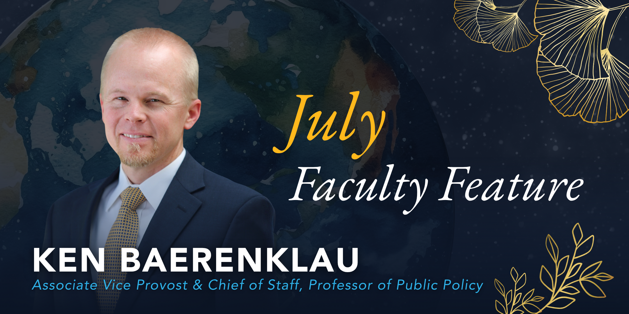 Headshot of faculty member Ken Baerenklau.
