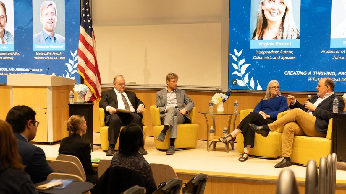 Photo of panelists for 2025 Dean's Fall Anniversary Event