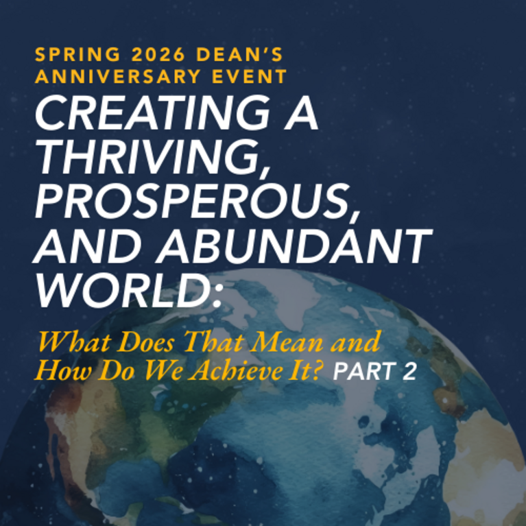 Spring 2025 Dean's Anniversary Event