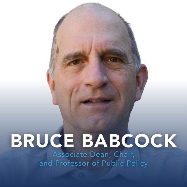 Graphic of Bruce Babcock's Faculty Feature