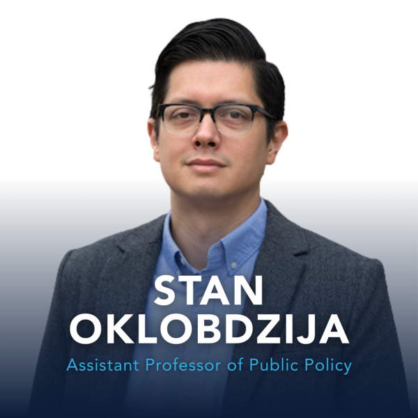 Graphic of Stan Oklobdzija's Faculty Feature