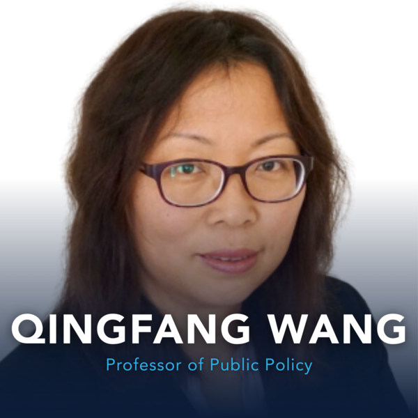 Graphic of Qingfang Wang's Faculty Feature