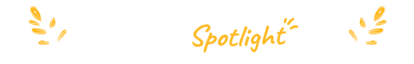 Graphic of Alumni April Spotlight Title