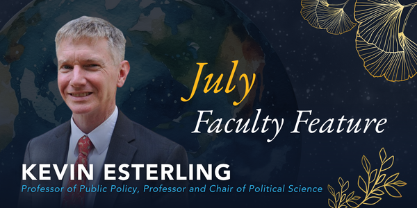 Headshot of faculty member Kevin Esterling.
